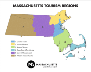 Mass Office of Travel and Tourism Regions